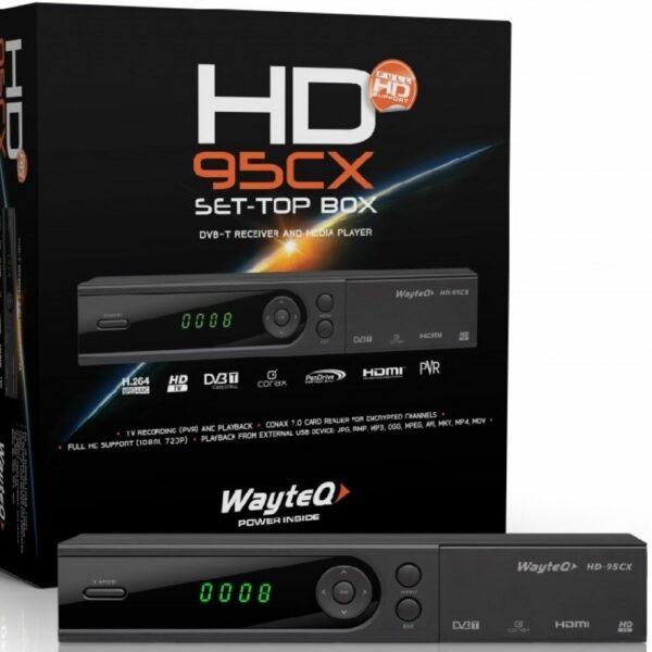 WayteQ HD-95CX set -top box